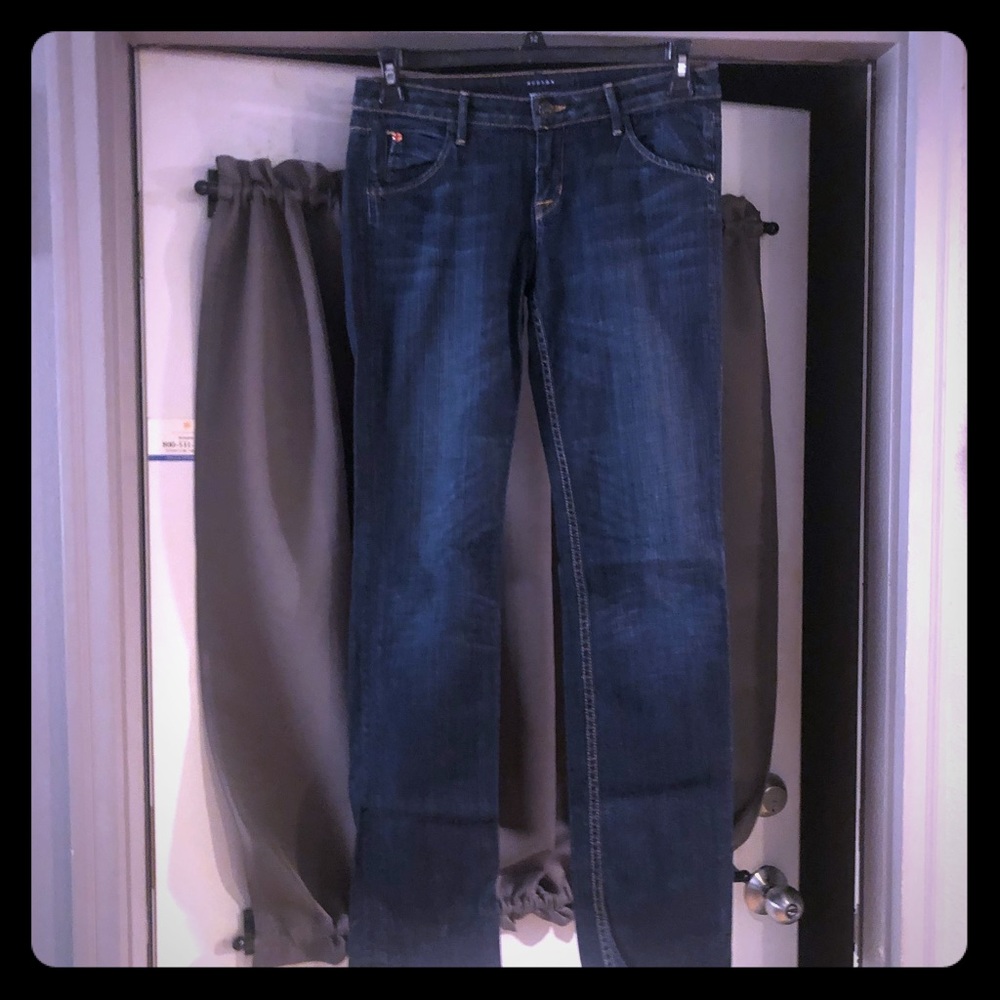 EUC! Hudson Straight Jeans 28